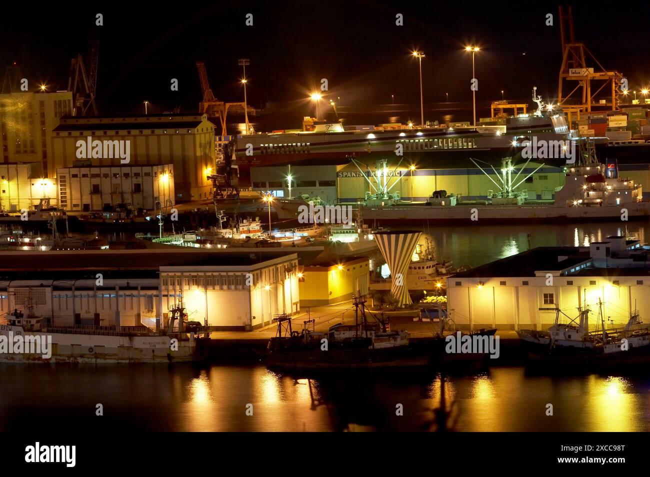 Puerto de la Luz, Las Palmas, Grand Canary, Canary Islands Stock Photo