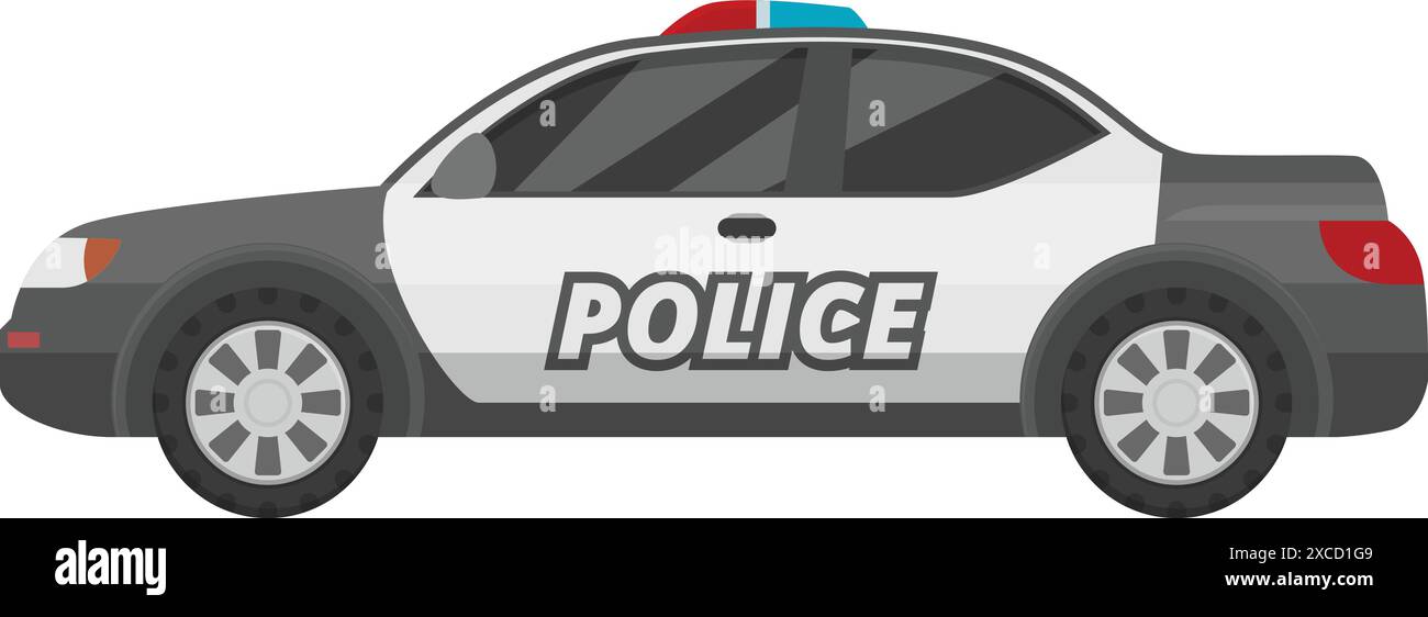 Side view of a police car parked hi-res stock photography and images ...