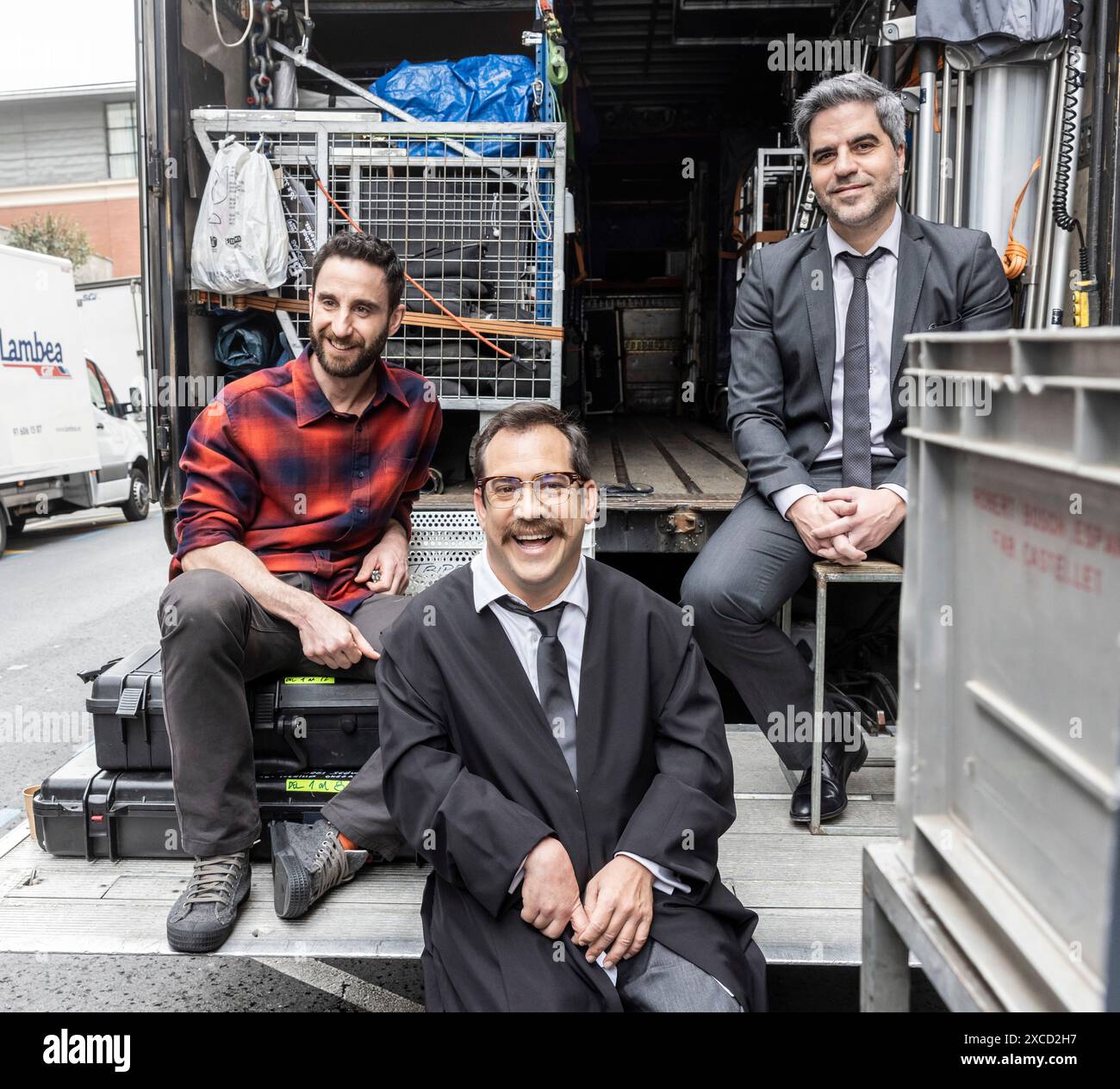 DANI ROVIRA, ERNESTO SEVILLA and EL LANGUI in CUERPO (2024