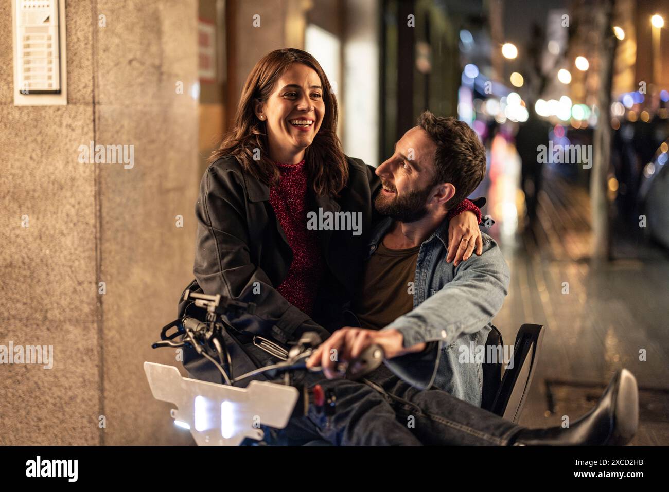 DANI ROVIRA and MARÍA HERVÁS in CUERPO ESCOMBRO (2024), directed by ...