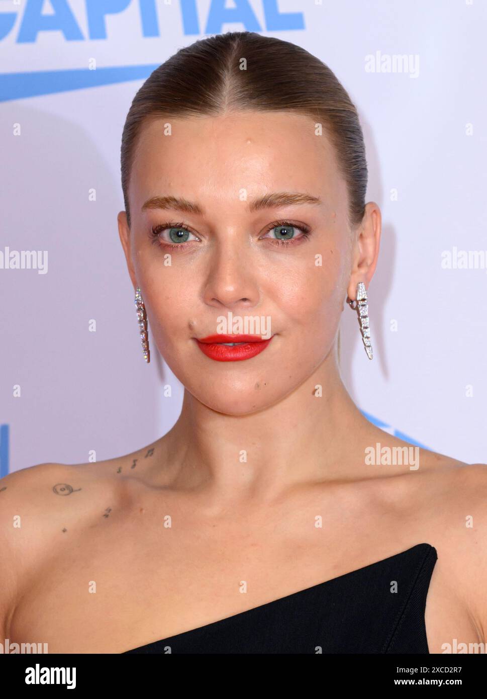 London, UK. June 16th, 2024. Becky Hill arriving at Capital's ...