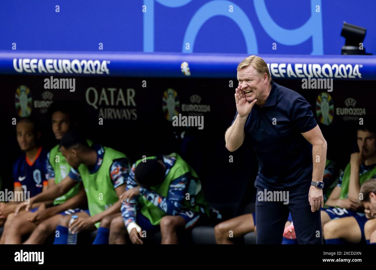 HAMBURG Holland coach Ronald Koeman during the UEFA EURO 2025 group D