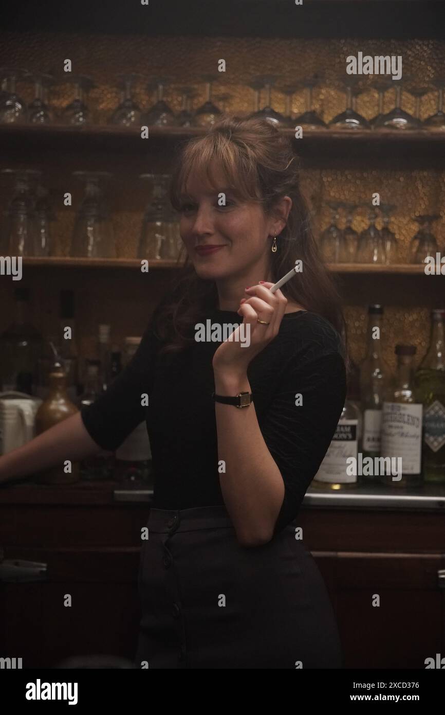 ANAIS DEMOUSTIER in ALONG CAME LOVE (2023) -Original title: LE TEMPS D'AIMER-, directed by KATELL QUILLEVERE. Credit: Frakas Productions/Les Films Pelléas/Les Films du Bélier/France 2 Cinema/Gaumont / Album Stock Photo