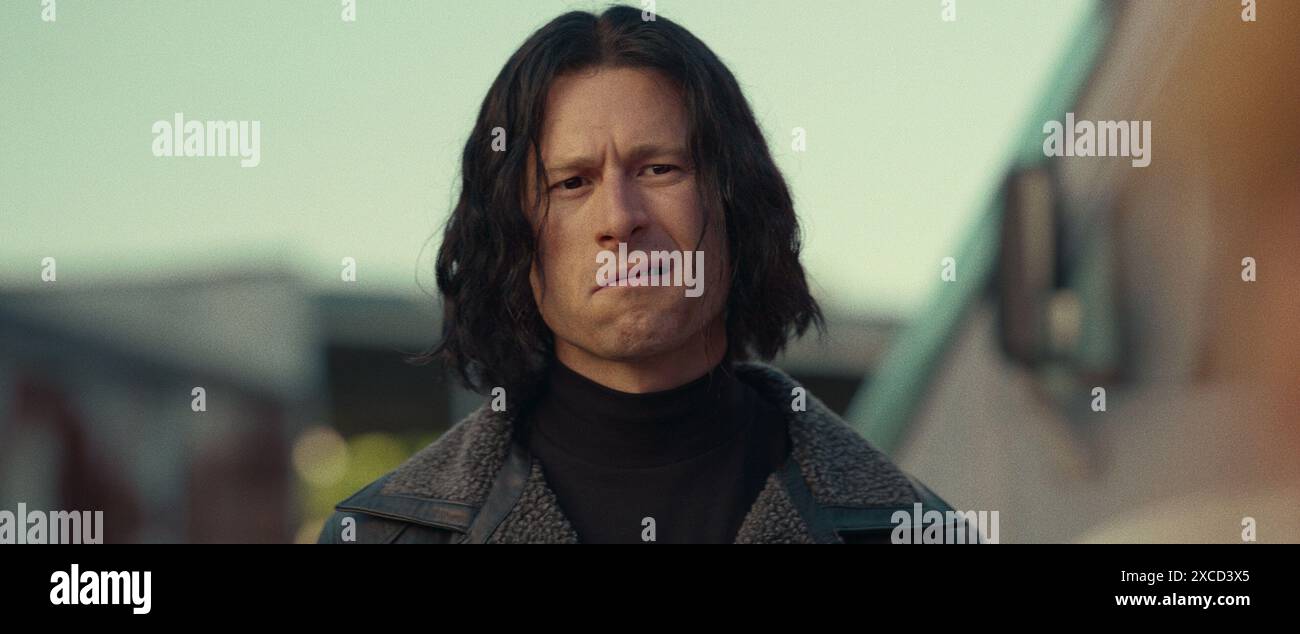 GLEN POWELL in HIT MAN (2023), directed by RICHARD LINKLATER. Credit