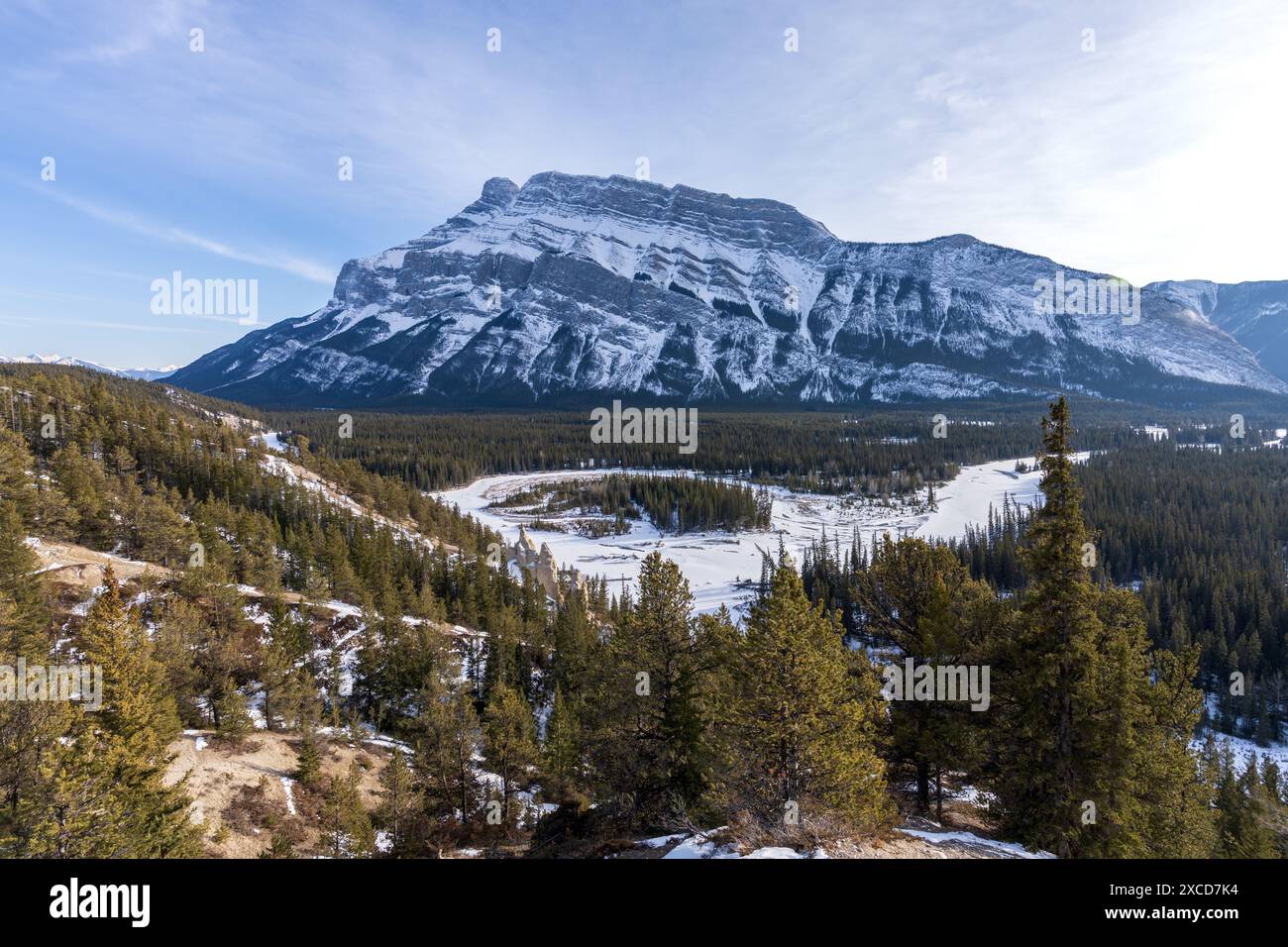 Canadian Viewpoint Panoramic view canadian rocky hi-res stock photography and images - Alamy