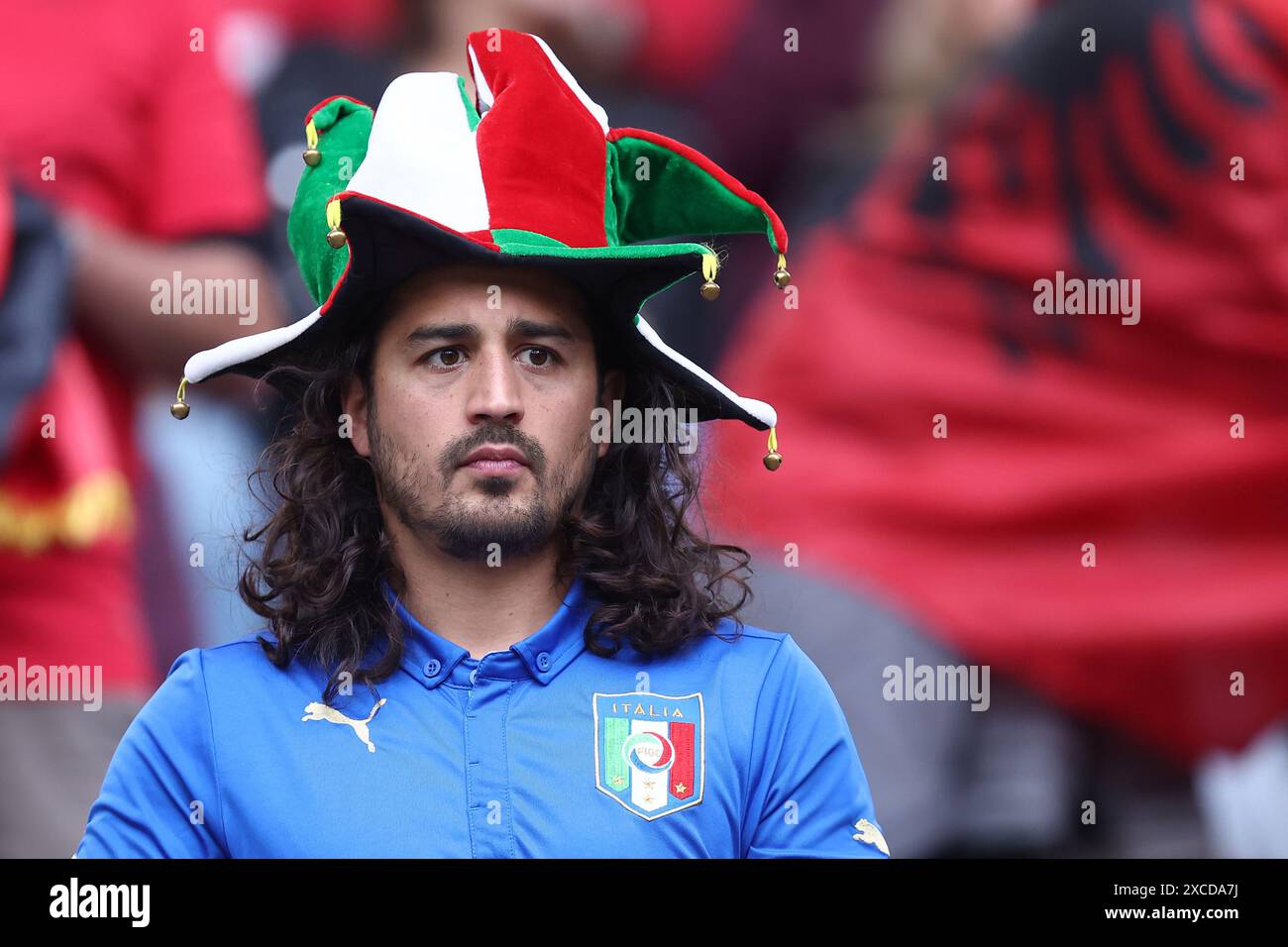 Dortmund, Germany. 15th June, 2024. Supporter Of Italy During The Uefa ...