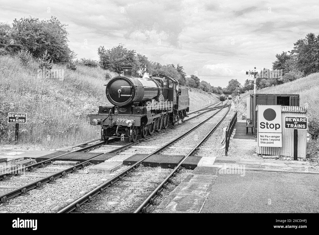 GWR 2900 'Saint' class No 299, Lady of Legend. 460 steam