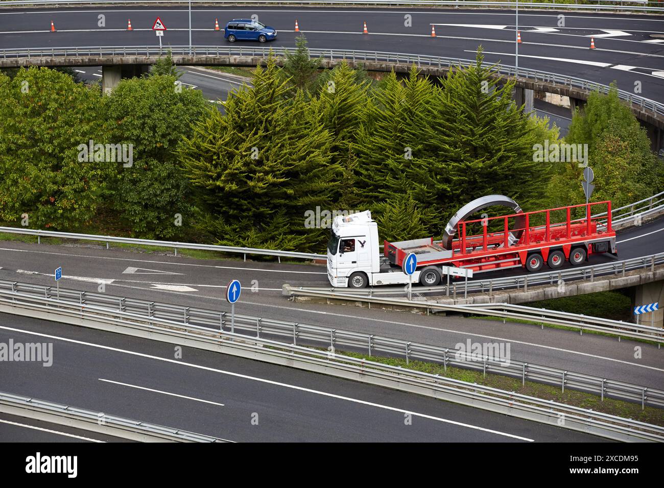Road signs basque country spain hi-res stock photography and images - Alamy