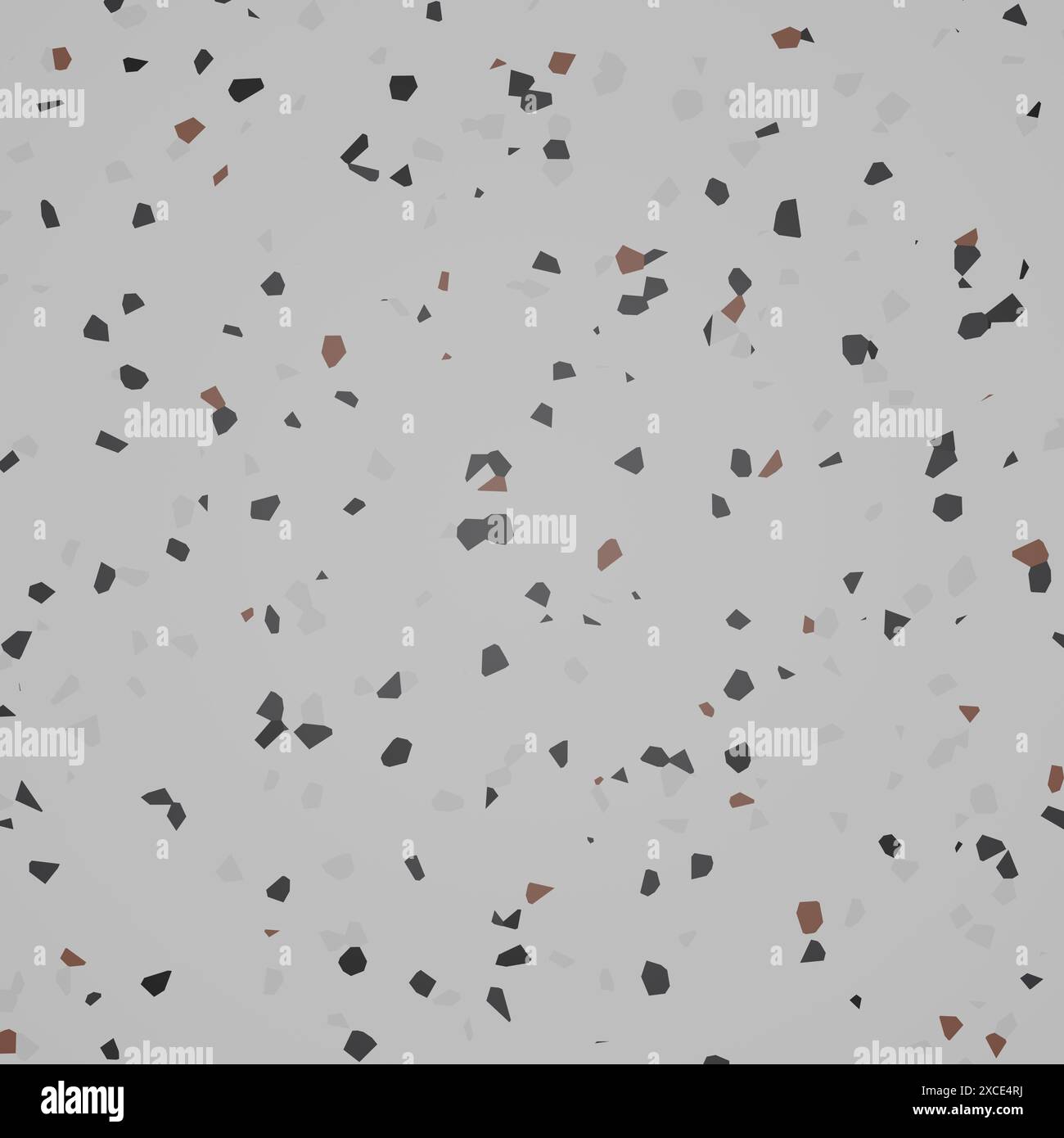 White terrazzo floor texture decoration material surface design Stock ...