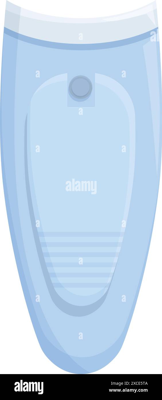 Modern urinal flush system using a sensor for better hygiene in public