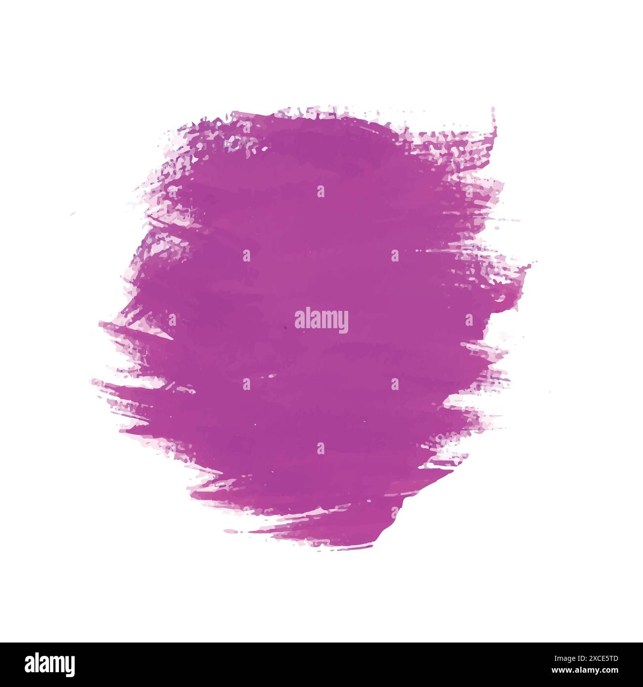 Hand draw purple brush stroke watercolor design Stock Vector Image ...