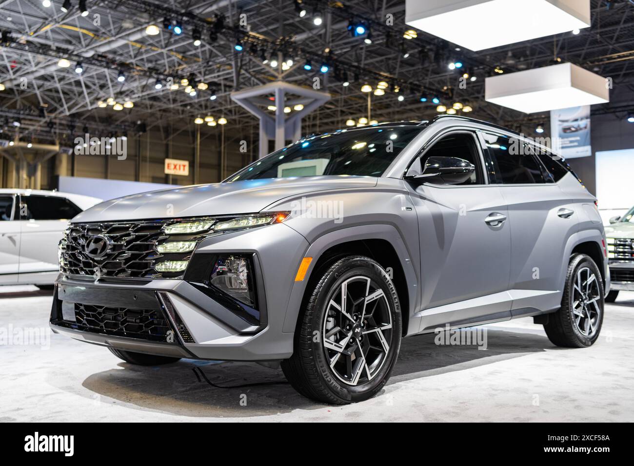 New York City, USA - March 27, 2024: 2025 Hyundai Tucson crossover ...