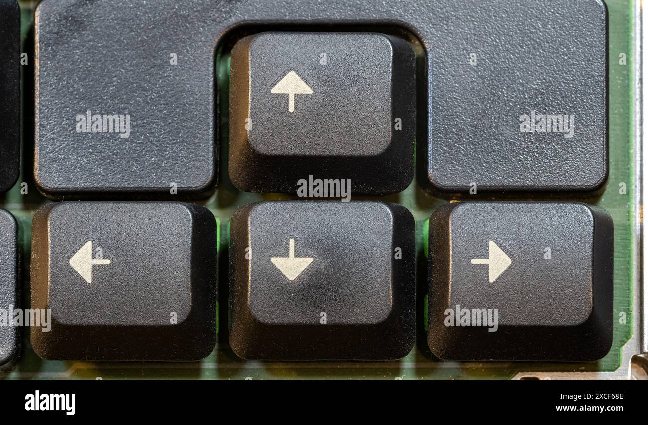 Simple Arrow Keys Small 4 Directional Arrow Key Buttons On A Laptop 