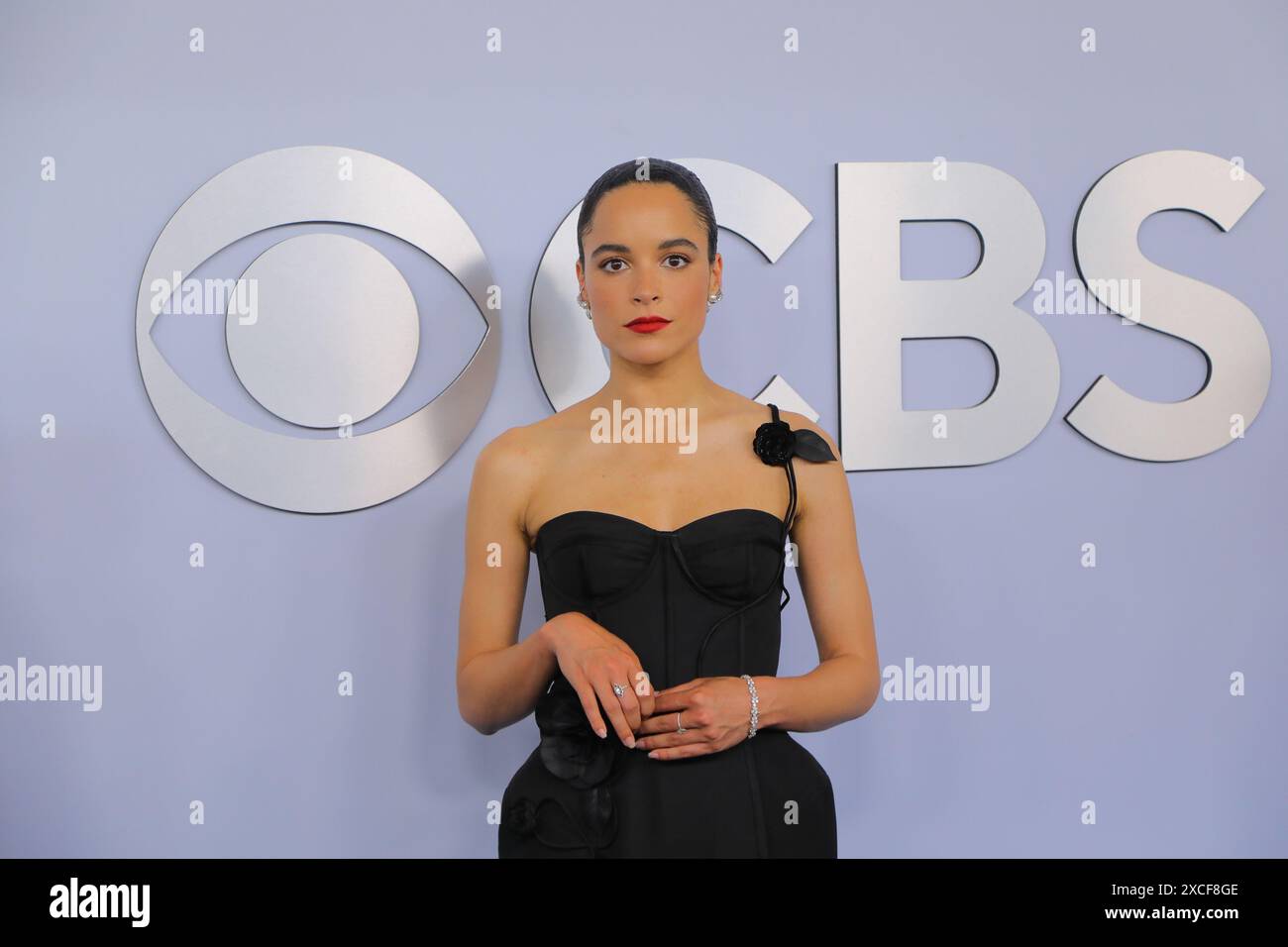 New York, United States. 16th June, 2024. Juliana Canfield arrives on