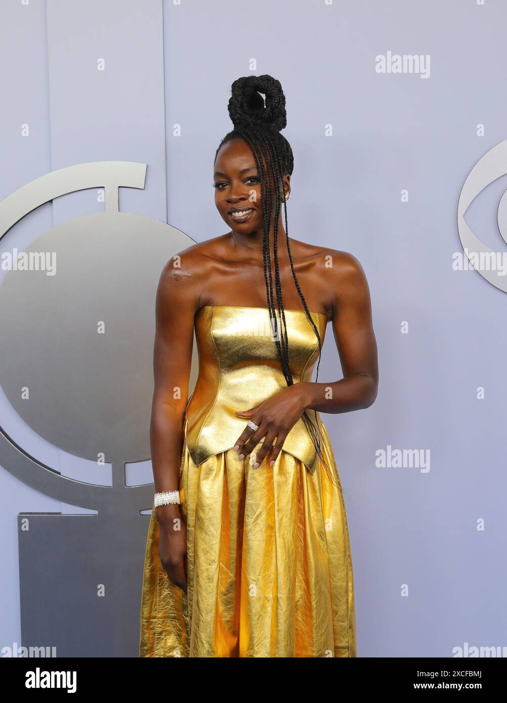 Danai Gurira arrives on the red carpet for the 91st annual Academy Awards at the Dolby Theatre in the Hollywood section of Los Angeles on February 24 2019. Photo by Jim Ruymen UPI