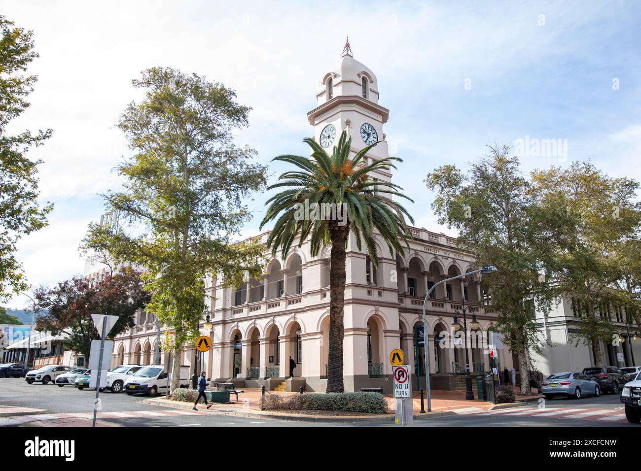 Tamworth Australia, historic Post and Telegraph Office building which