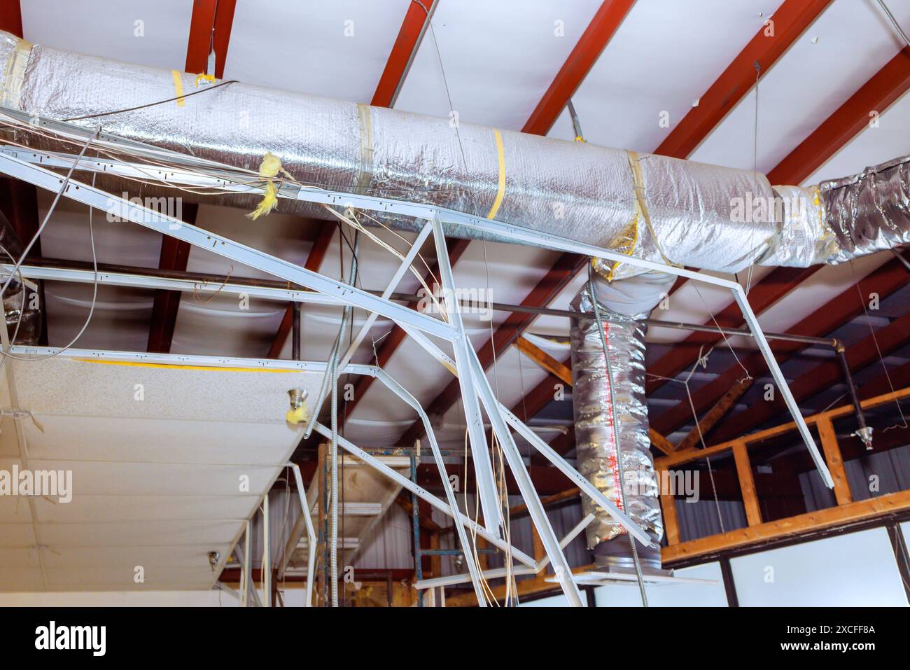 An interior renovation project is currently underway following ...