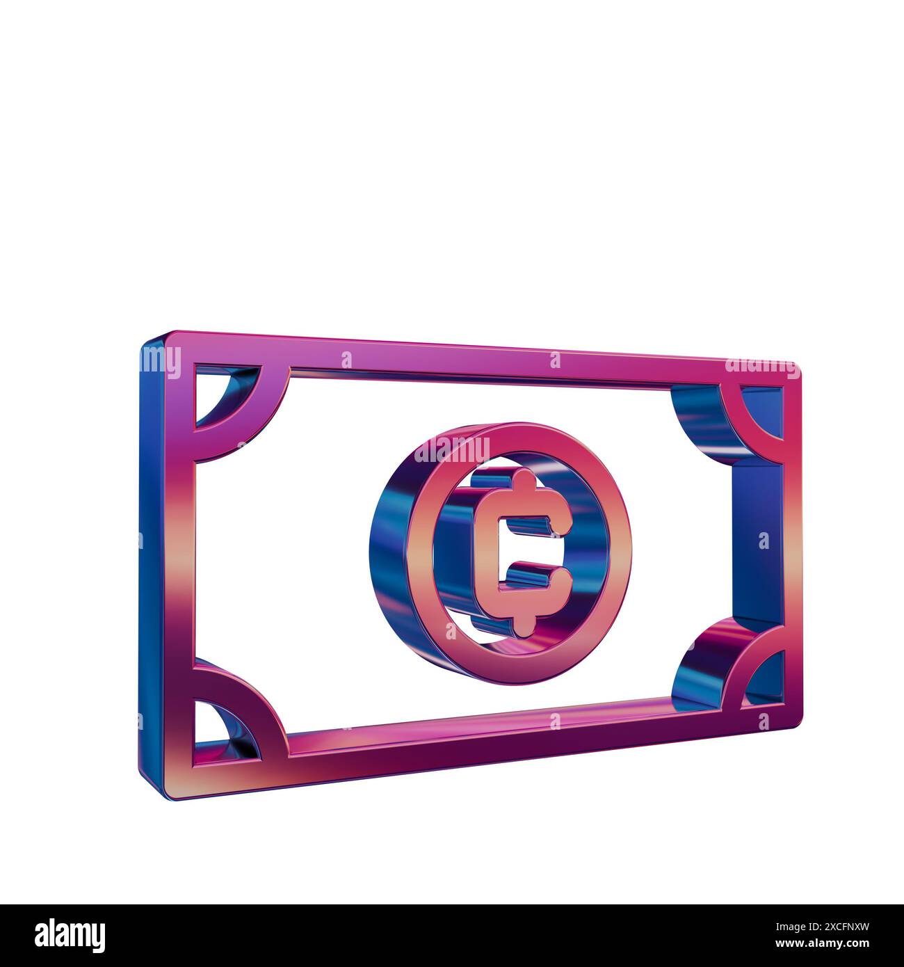 Cash currency icon symbol 3d hi-res stock photography and images - Alamy