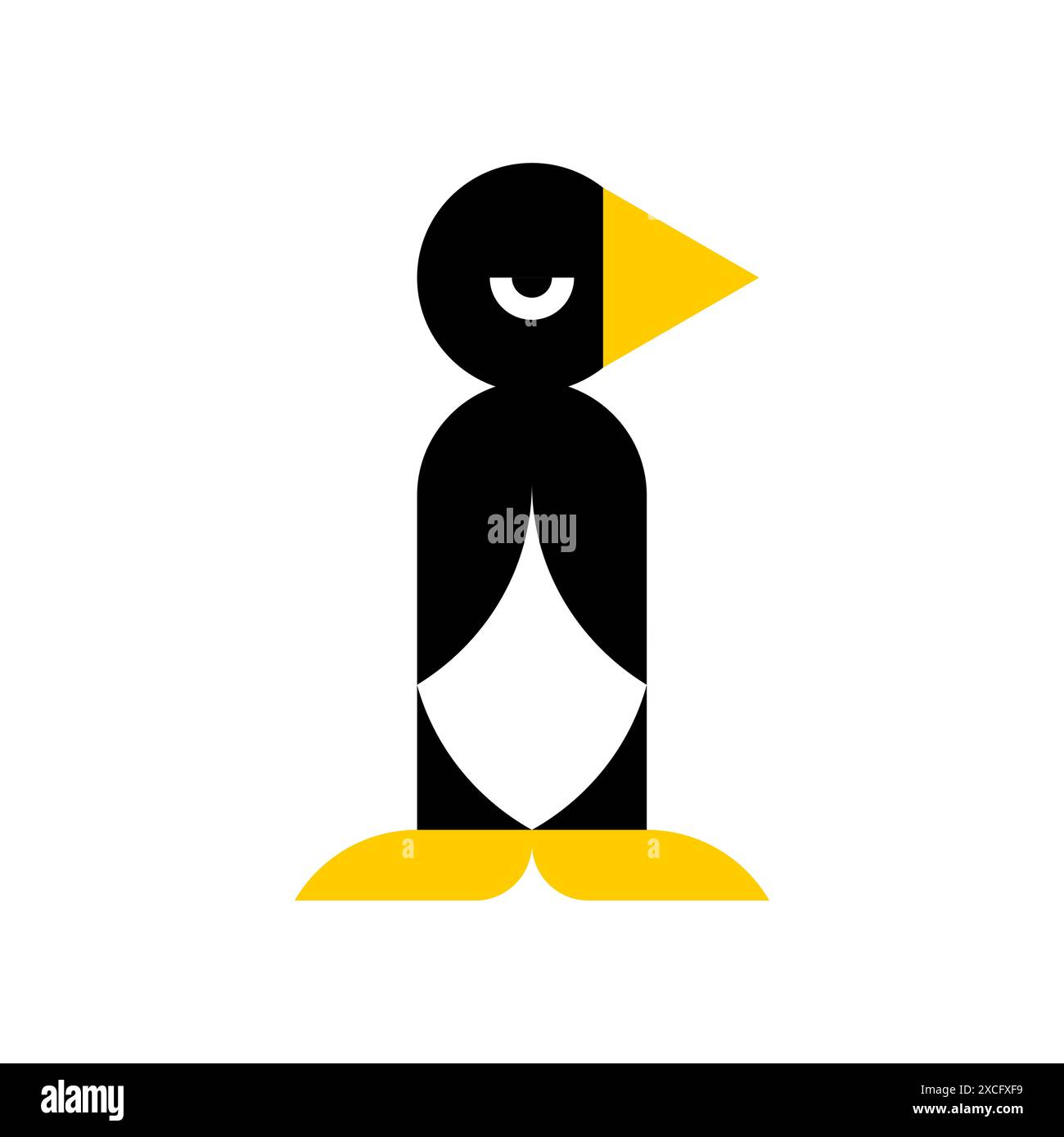 Penguin cartoon character. North Pole Bird Stock Vector Image & Art - Alamy