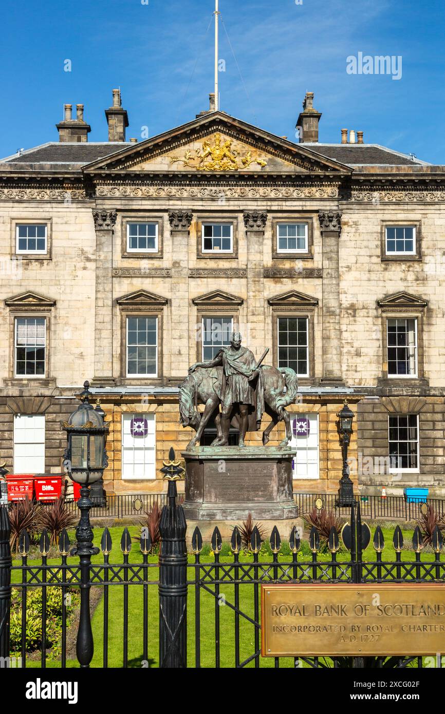 Dundas House it is the registered head office of the Royal Bank of Scotland Stock Photo