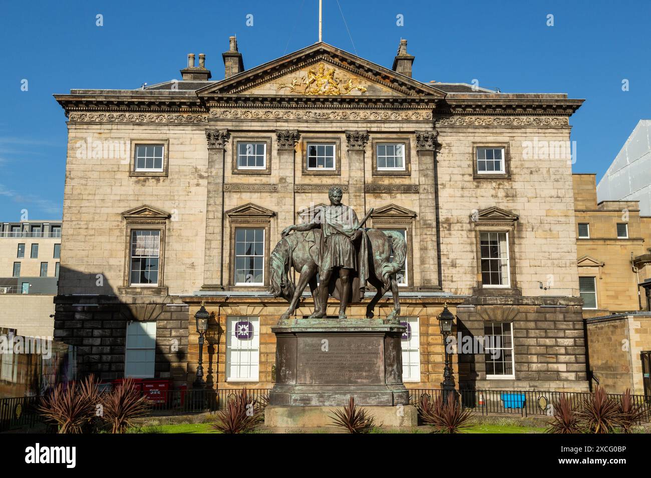 Dundas House it is the registered head office of the Royal Bank of Scotland Stock Photo