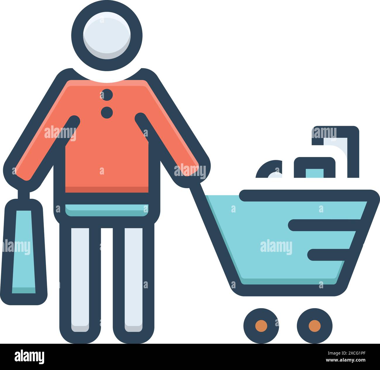 Icon for buyer,purchaser Stock Vector Image & Art - Alamy