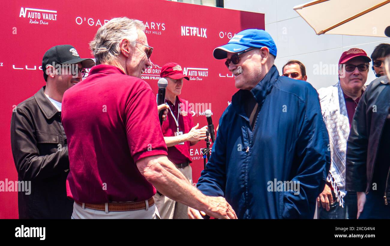 Los Angeles, USA. 16th June, 2024. Concours d'Elegance founder Bruce