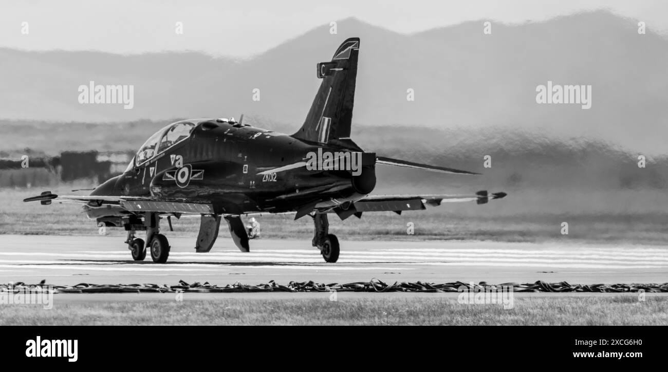 Aircraft from training squadron Black and White Stock Photos & Images ...