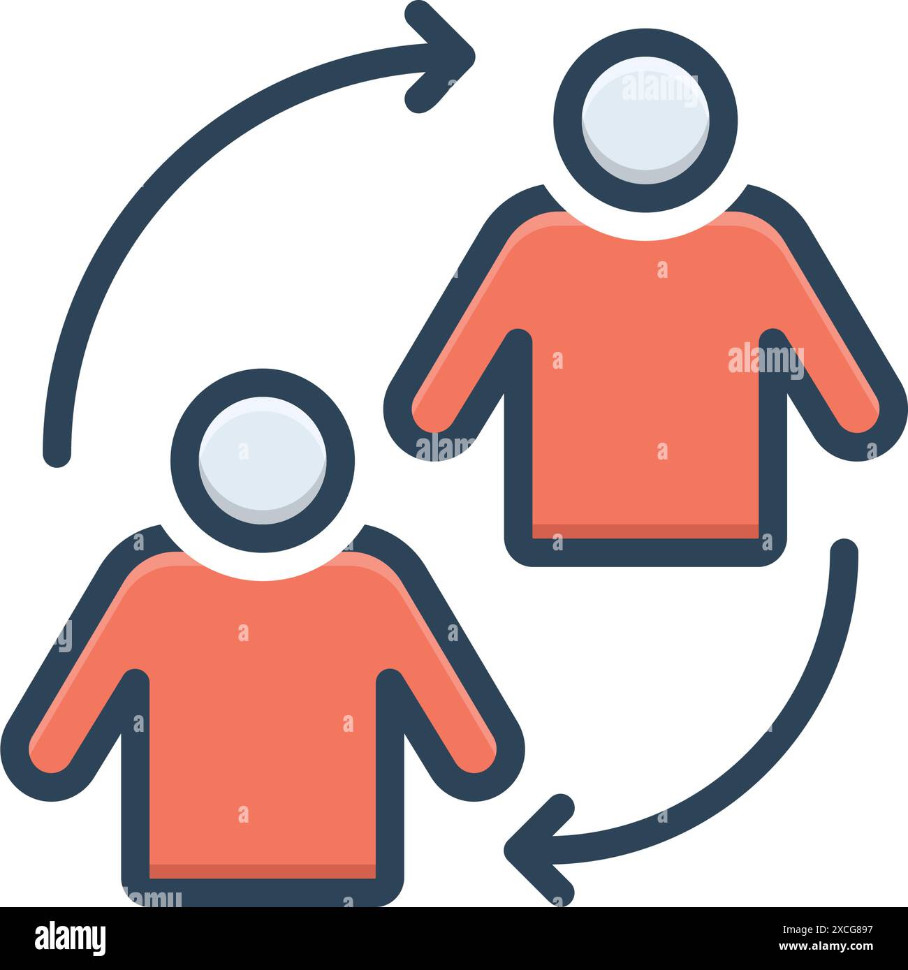 Icon following person hi-res stock photography and images - Alamy