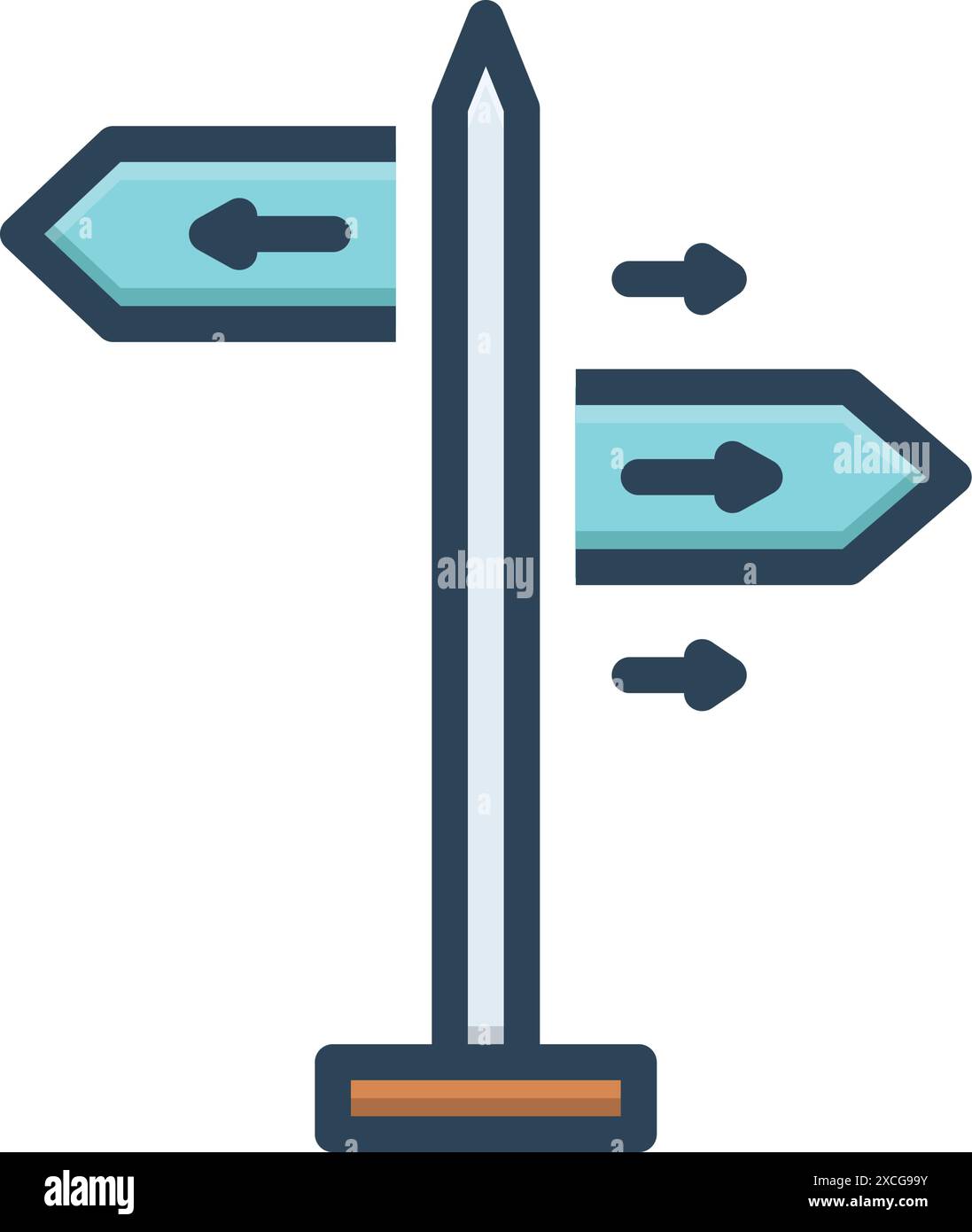 Route indication Stock Vector Images - Alamy