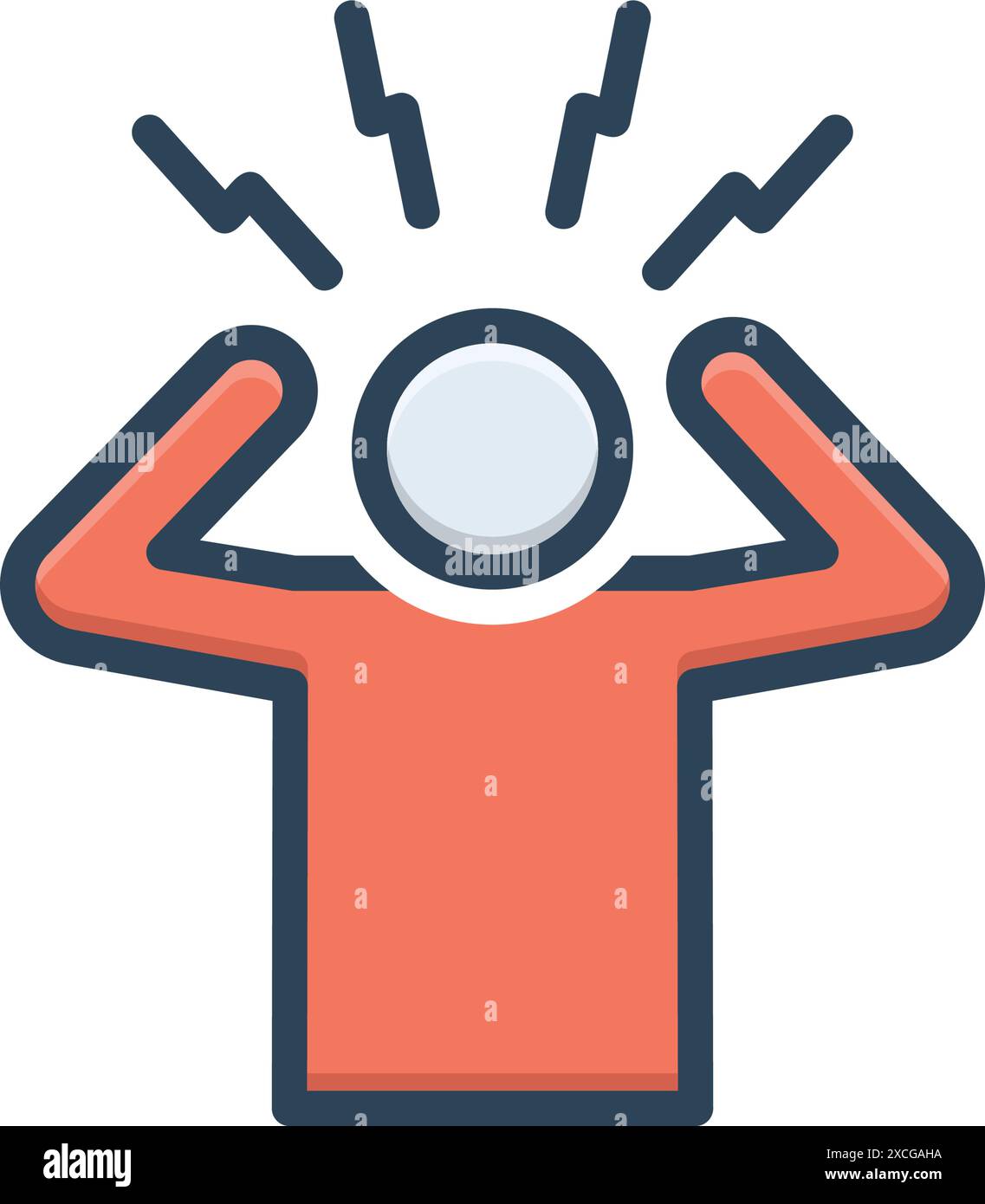 Icon for worried,troubled Stock Vector Image & Art - Alamy