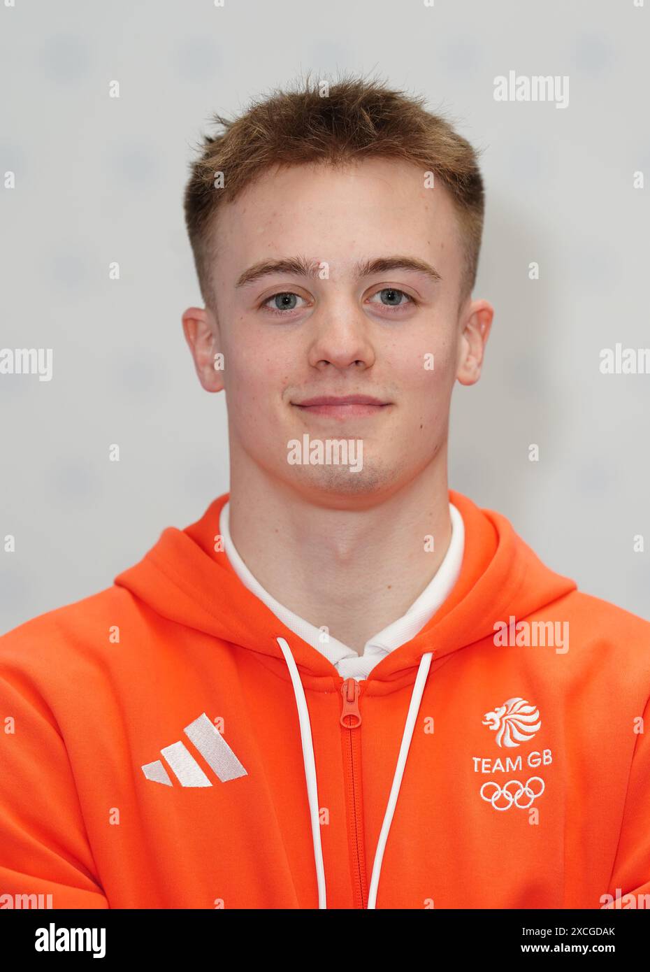 Luke Whitehouse during a Team GB kitting out session for the Paris