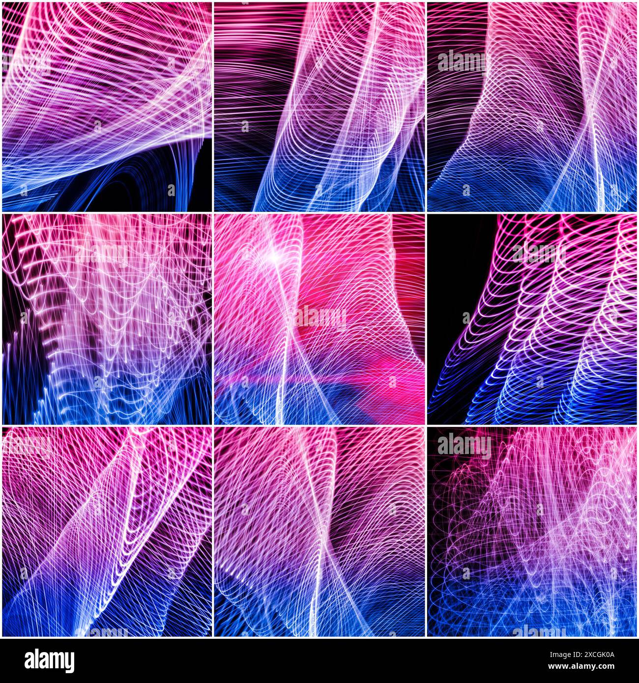 Set nature backgrounds illustration hi-res stock photography and images ...