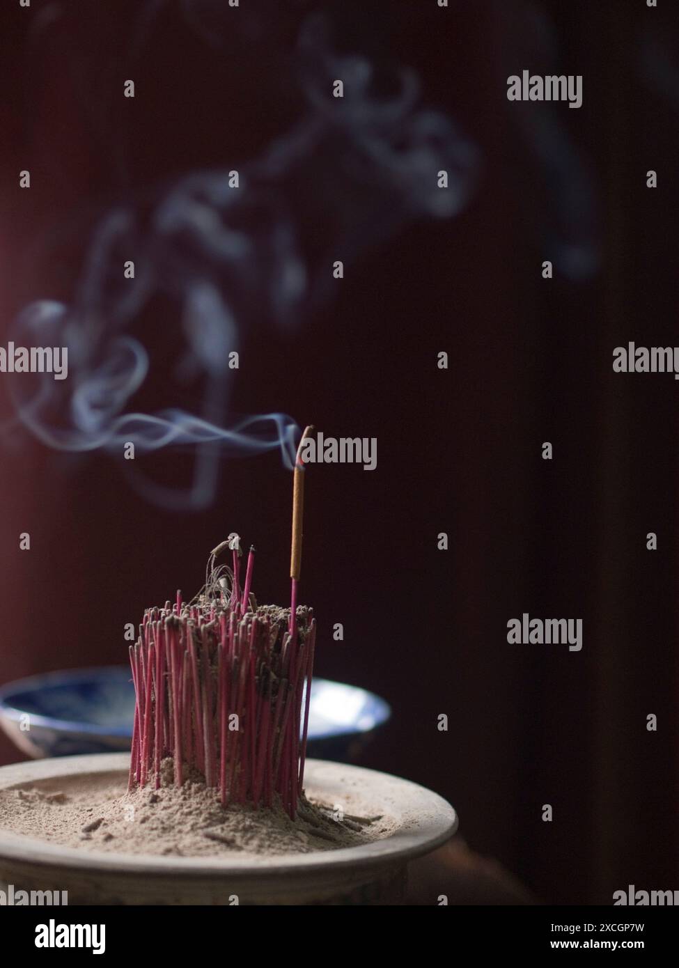 Incense sticks in a temple in Hoi An, Vietnam Stock Photo - Alamy