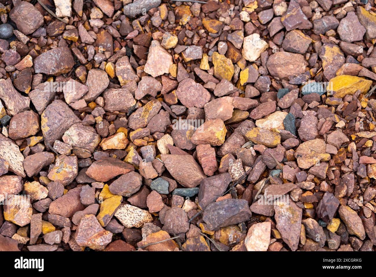 granite stone wall background sharpe texture Stock Photo