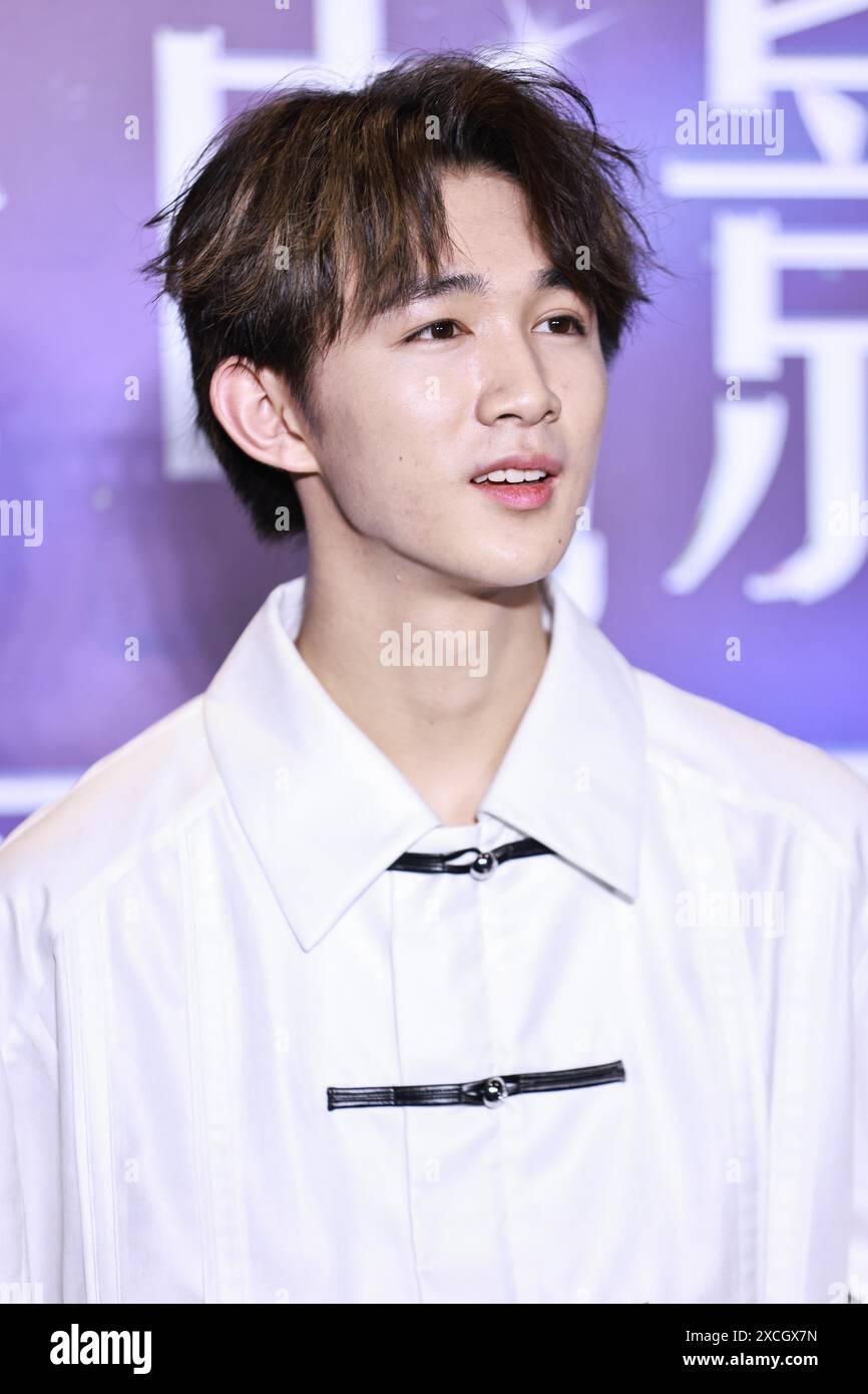 Chinese Actor And Model Rong Zishan Attends An Activity In Shanghai Chinese Actor And Model Rong Zishan Attends An Activity In Shanghai