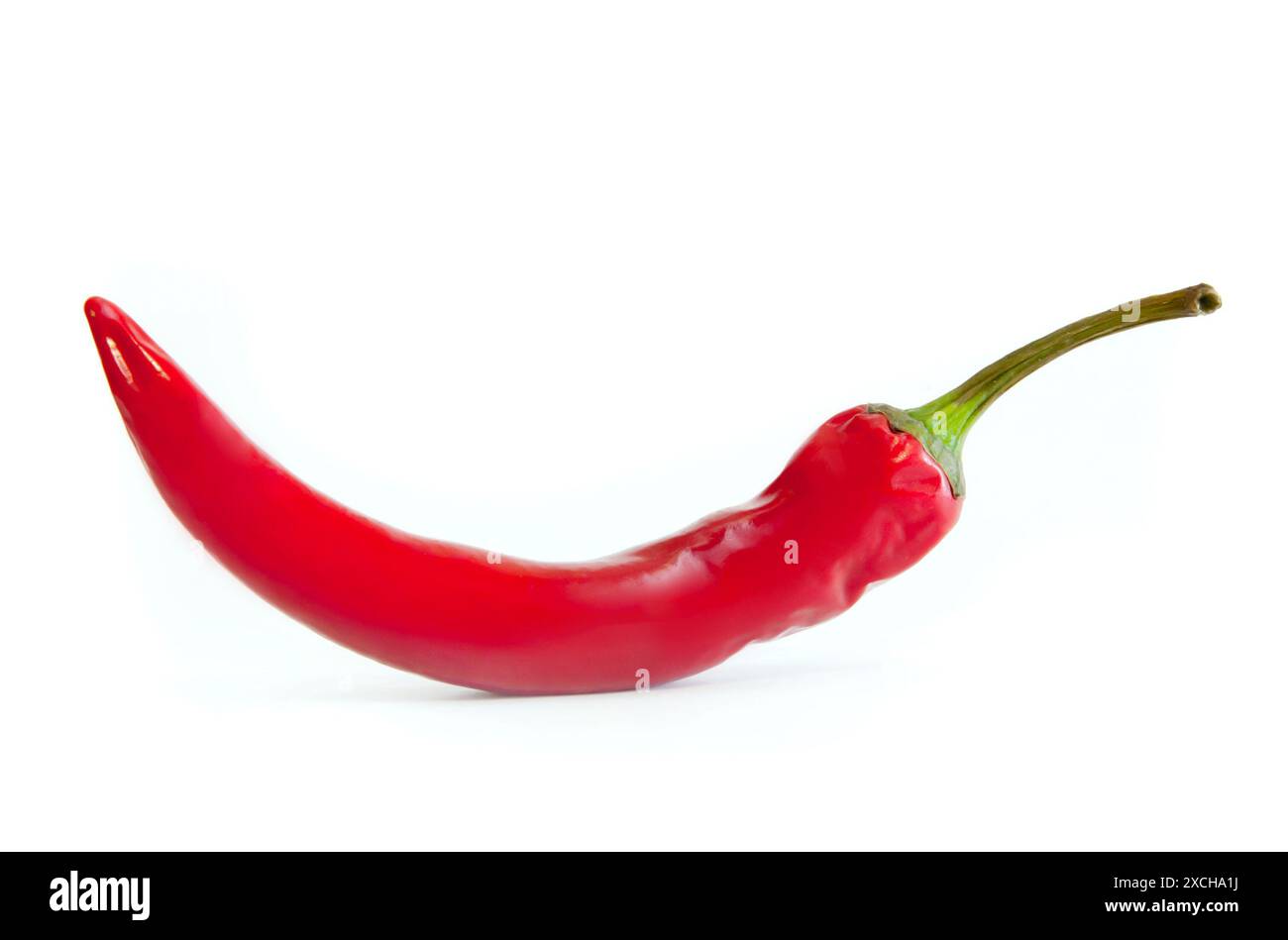 red chilli pepper isolated on white background Stock Photo - Alamy