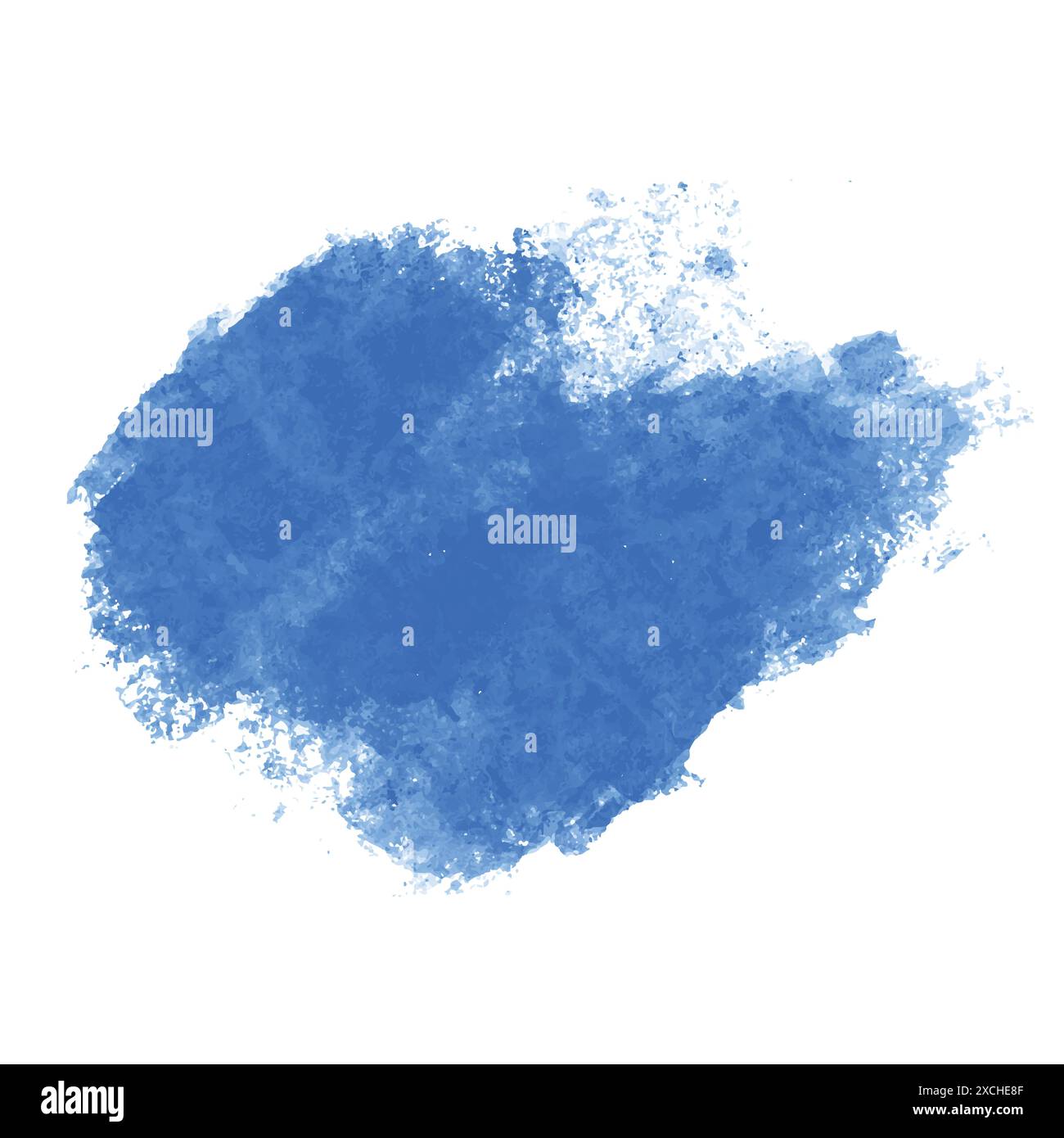 abstract blue grunge watercolor background Stock Vector