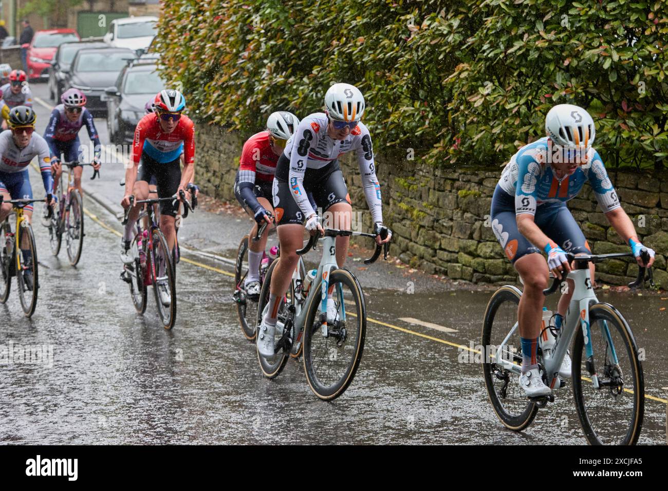 2024 Tour of Britain women race stage four, final stage, manchester to ...