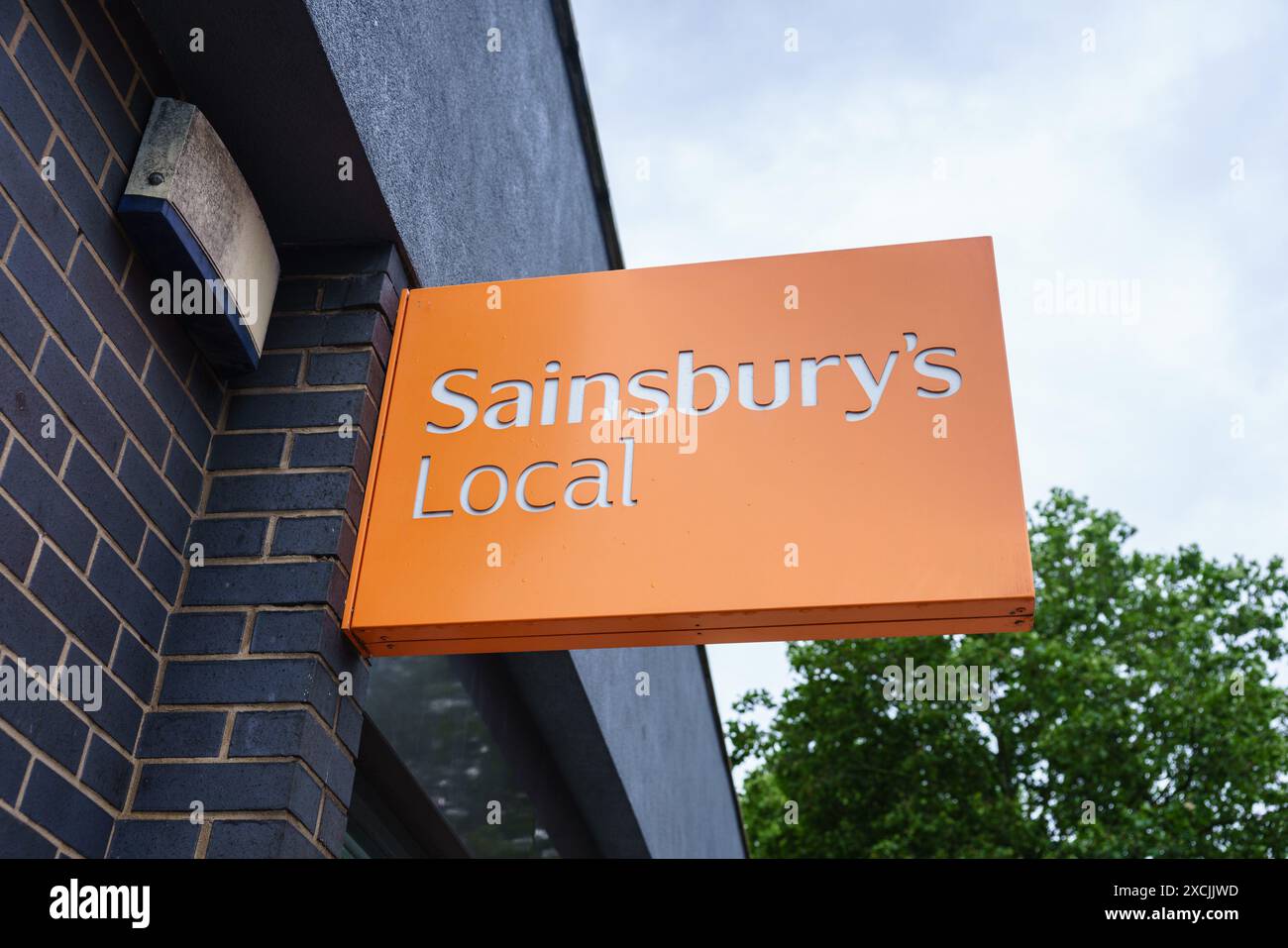 Local Signages 'Sainsbury's Local' signage Stock Photo - Alamy