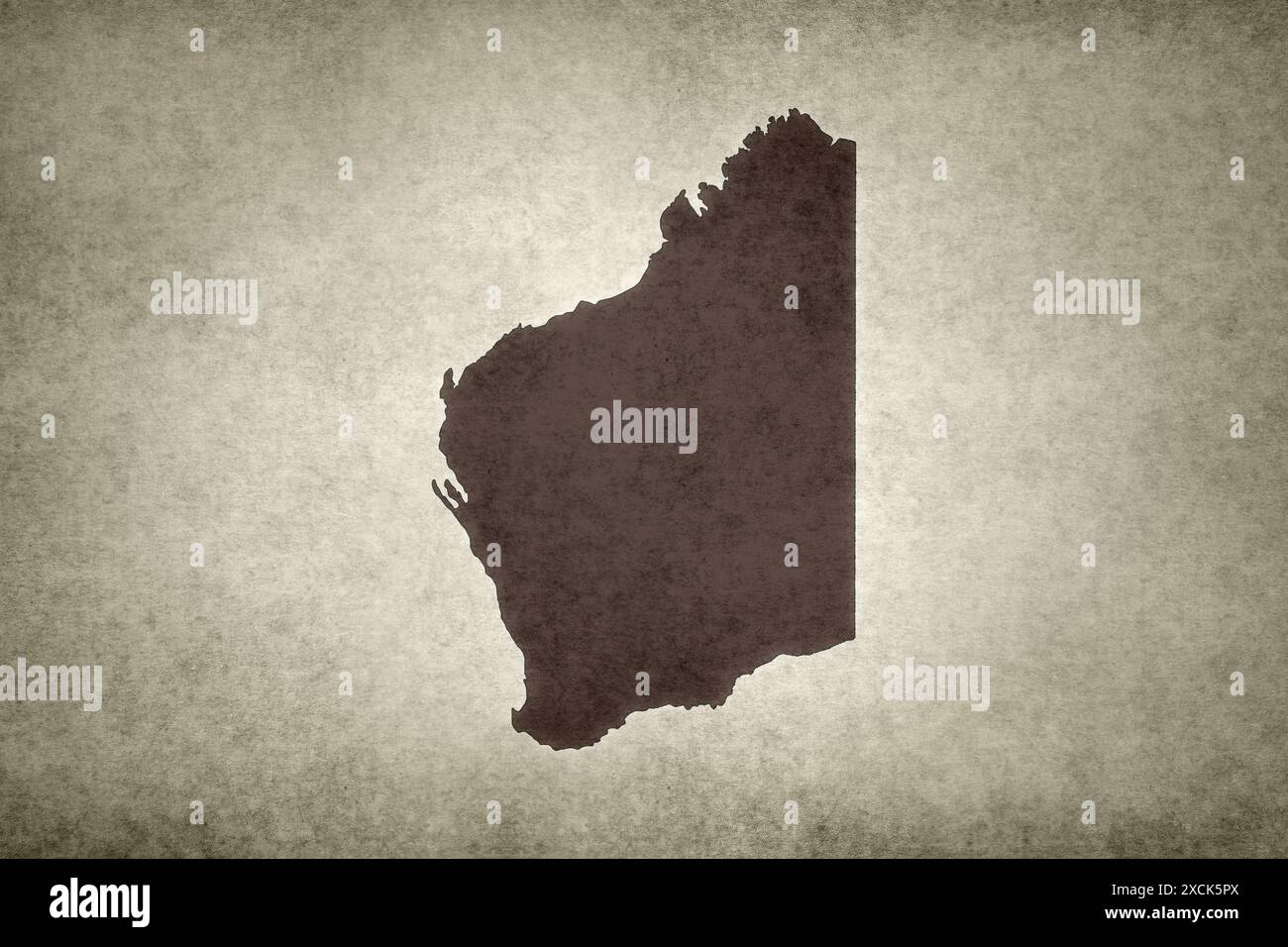 Map of western australia hi-res stock photography and images - Alamy