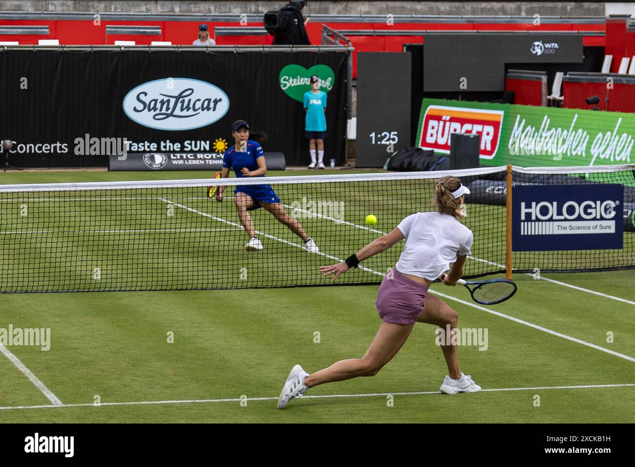 Berlin, Germany. 17th June, 2024. Tennis WTA Tour, singles, women, 1st