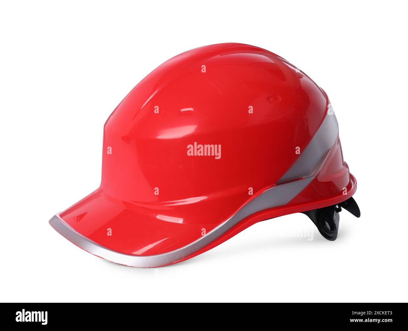 Orange hard hat isolated on white. Safety equipment Stock Photo - Alamy