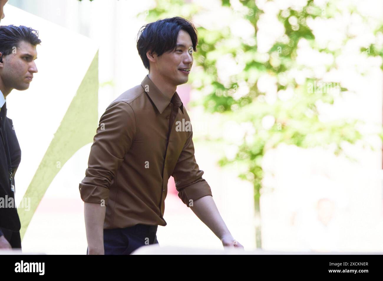 News Gucci Men s Spring Summer 2025 Fashion Show Celebrities Ghali leaves the Gucci Men s Spring Summer 2025 Fashion Show during the Milan Fashion Week Menswear Spring Summer 2025