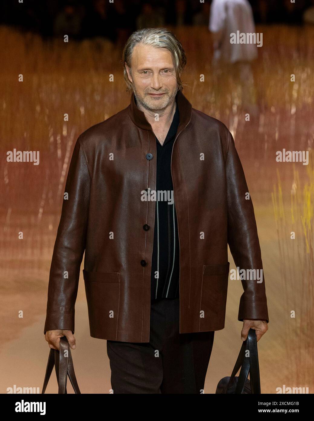 Milan, Italien. 17th June, 2025. Mads Mikkelsen at ZEGNA Spring/Summer