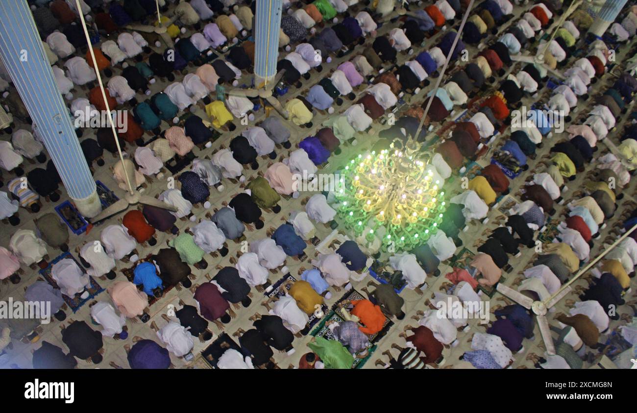 The congregation of Eid-ul-Adha was held at Baitul Mukarram National ...