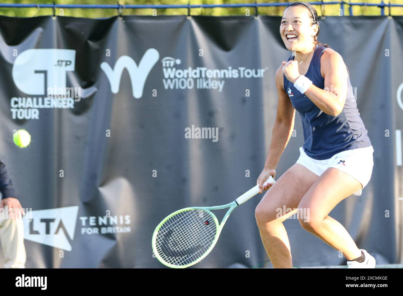 Ilkley, UK. 17th June, 2024. Ilkley Tennis Club, England, June 17th ...