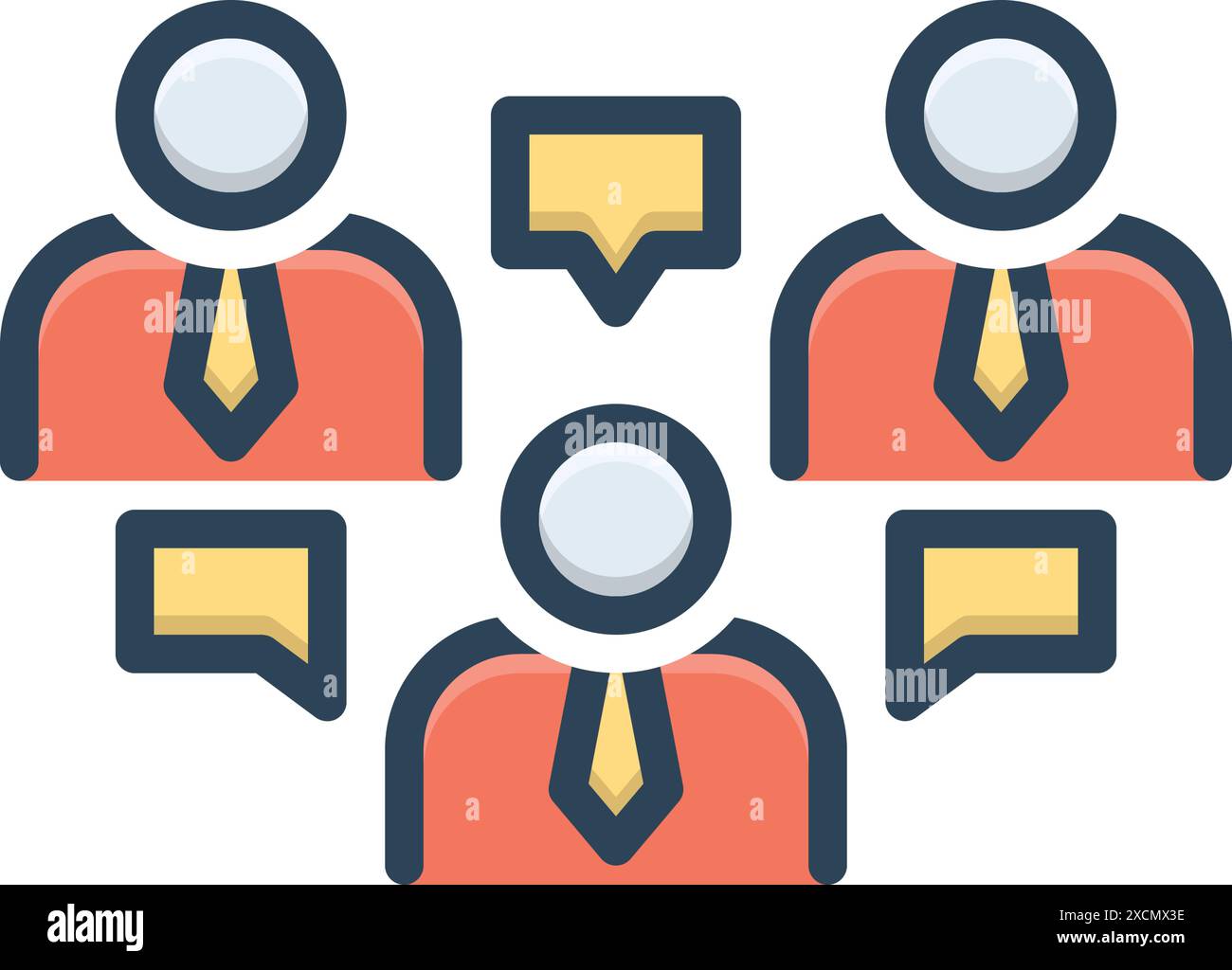 Icon for discuss,dissert Stock Vector Image & Art Alamy