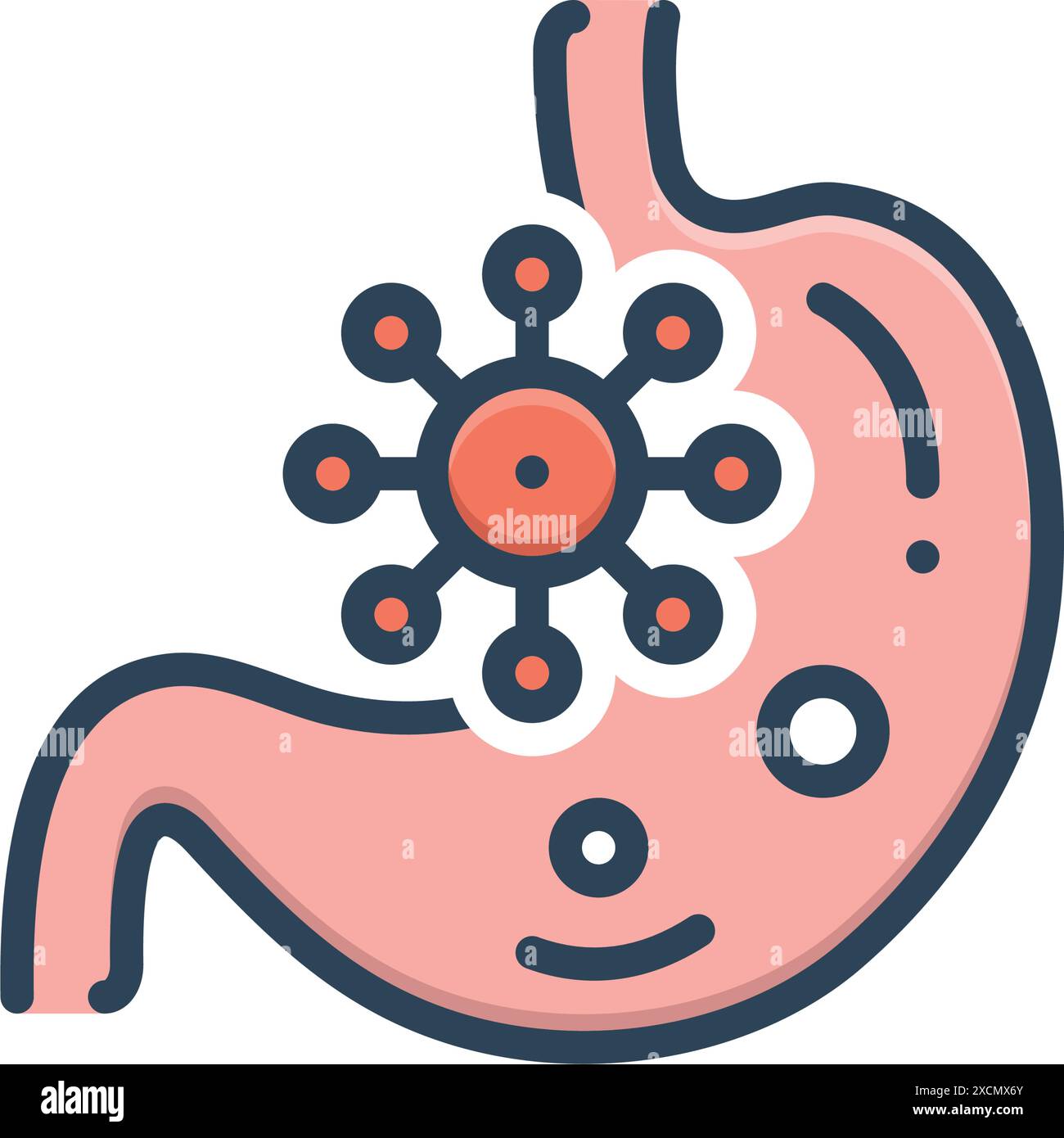 Icon for disease,stomach Stock Vector Image & Art - Alamy