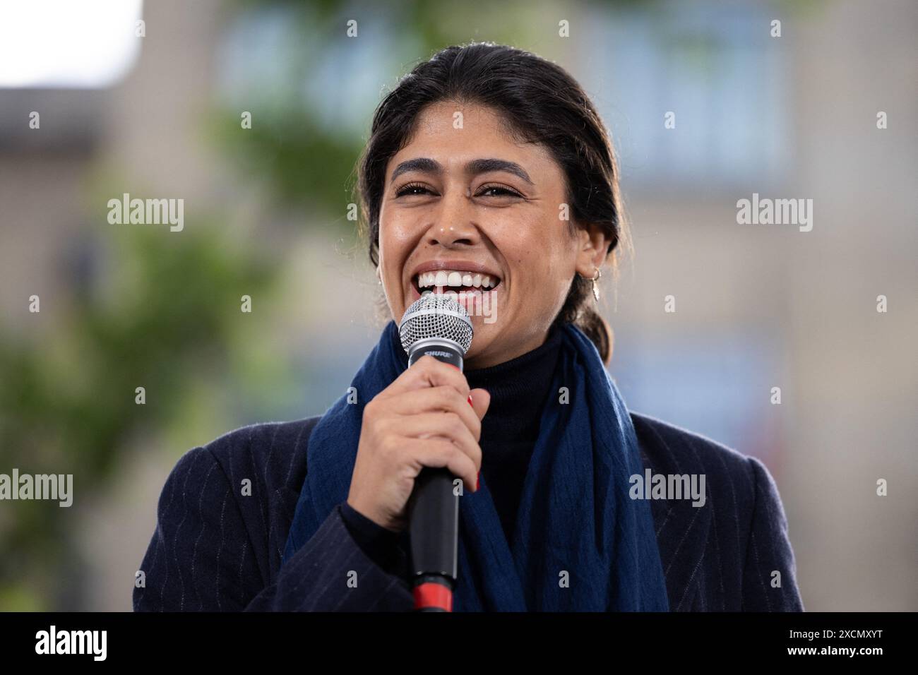 Montreuil, France. 17th June, 2024. FrenchPalestinian lawyer, European